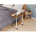 Mesa ajustable para computador caoba Mesa plegable, Mesas