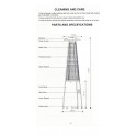 Estufa Diseño Piramide Terraza y Jardin