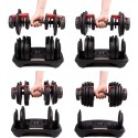 Juego de Pesas Ajustables Max Fitness 600 Deporte