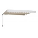Toldo Retractil 4x2,5 mts Light Beige Terraza y Jardin