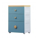 Estante con Cajonera Skyblue 3 Niveles PC413 Organizacion