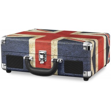 Tocadisco 3 Velocidades UK FLAG BLUETOOTH Tocadiscos y Tornamesas