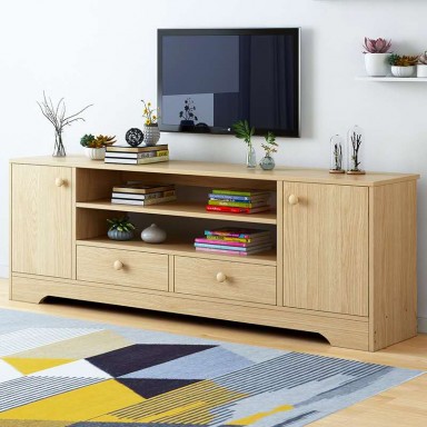 Rack tv 2 niveles Memphis wood Racks TV