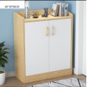 Mueble Zapatero Organizador Blanco Caramelo Muebles