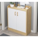 Mueble Zapatero Organizador Blanco Caramelo Muebles