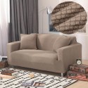 Funda para Sillón Beige Spandex anti manchas Fundas para sillón