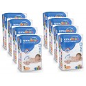 Pañales Desechables. EMUBABY Premium Pequeño 42. Pack 6 bolsas Niños