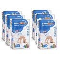 Pack 228 un. Pañales Premium Talla XG (12 a 15 Kg) EmuBaby Niños