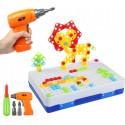 Mosaico interactivo + Herramientas Montessori. Kit 237 piezas Niños