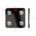Pesa digital bluetooth negra Deporte