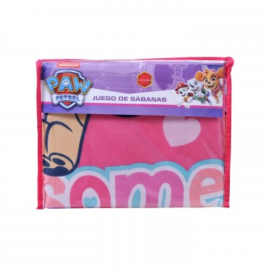 Sabana MF Single Paw Patrol-Niña Be you Ropa de Cama