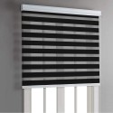 Cortina roller Duo Negra Cortinas