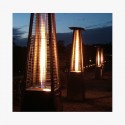 Estufa Diseño Piramide Terraza y Jardin