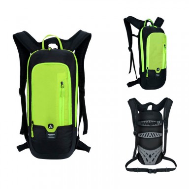Mochila Hidratación Ciclista Verde Deporte
