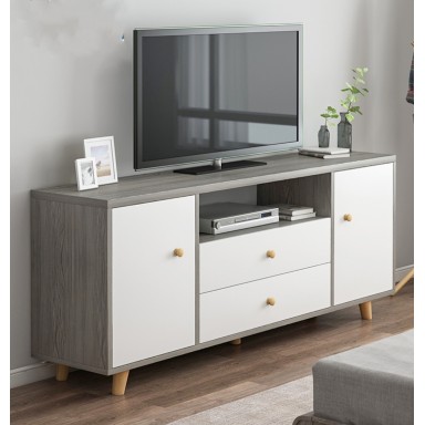 Rack Para TV White&Silver Racks TV