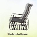 Silla Mecedora Outsunny 009 Terraza y Jardin