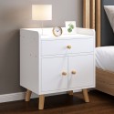 Velador Capri Blanco S010 Muebles