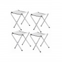 Mesa de camping plegable con sillas. Terraza y Jardin