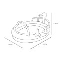 Juego inflable acuatico Spaceship Play Pool 097015 Piscinas