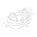 Juego inflable acuatico Spaceship Play Pool 097015 Piscinas