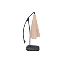 Quitasol Lateral Beige con Base Reforzada Terraza y Jardin