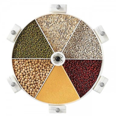 Organizador Rotatorio de Cereales y granos Cocina