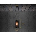 Lampara colgante industrial tubular L02 Iluminación