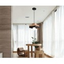 Lampara cuadrada wooden L12 Iluminación