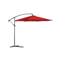 Quitasol Lateral Rojo 3m Terraza y Jardin