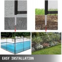 Reja para Piscina Modular Ajustable 1,2 x 3,6 metros. Piscinas