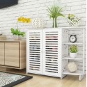 Mueble zapatero blanco 4 niveles Zapateros