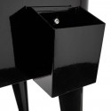 Cooler Retro Metalico 60 Litros Negro Hogar