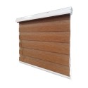 Cortina Roller Duo Madera Biancobelo Cortinas