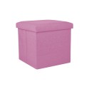 Puff Organizador Rosado Organizacion