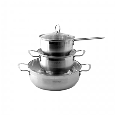 Juego de ollas Mullerberg 6 Piezas M3327 Cocina