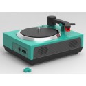 Tocadiscos Super Mini TT254 Bluetooth Green Tocadiscos y Tornamesas