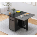Comedor plegable Nordico Gris para 4 personas Inicio