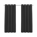Cortina blackout con argollas Biancobelo en color a elección Cortinas
