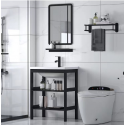 Kit mueble vanitorio mas espejo de baño Muebles