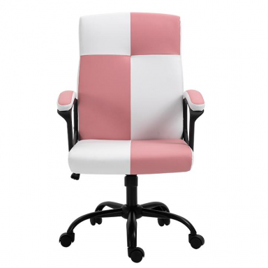 Silla Oficina Jelster Blanca/Rosada Sillas de oficina