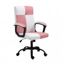 Silla Oficina Jelster Blanca/Rosada Sillas de oficina
