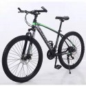 BICICLETA ALUMINIO IFREEDOM NEGRO + VERDE 27.5" Deporte