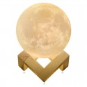 Lampara luna led 3D Iluminación