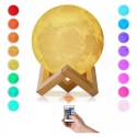 Lampara luna led 3D Iluminación
