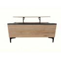 Mesa de centro rustica 82WH Mesa plegable, Mesas