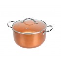 Juego de bateria 1 olla con tapa + 1 Cacerola con tapa Zunmial Cocina