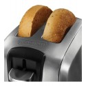 Tostador Black + Decker Cromado para 2 Rebanadas con 6 Niveles de Tostado T2707S-CL Cocina