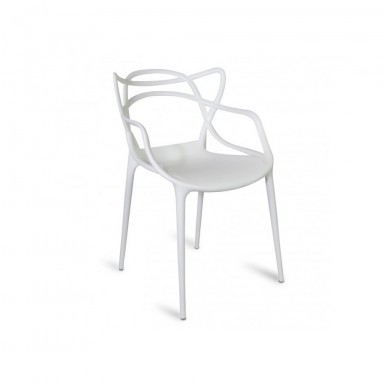 Pack 4 Sillas Master Blancas Sillas Modernas Tipo Eames DSW