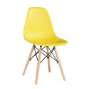 Pack de 4 Sillas Modernas tipo Eames DSW Color Amarillo Sillas Modernas Tipo Eames DSW