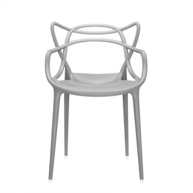 Pack 4 Sillas Master Gris Sillas Modernas Tipo Eames DSW
